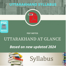 Uttarakhand at Glance- PDF Module